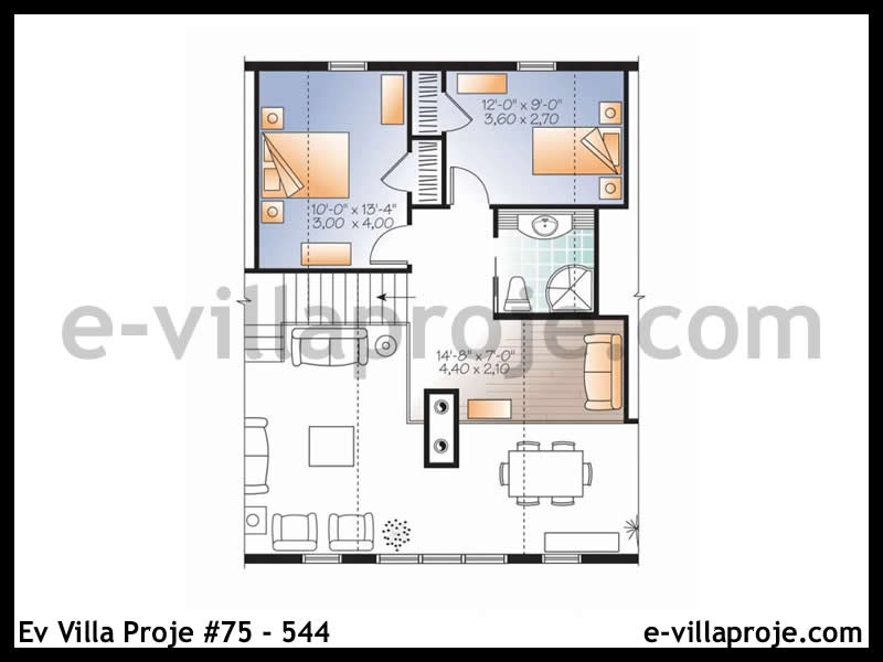 Ev Villa Proje #75 - 544 Galeri Görseli 3