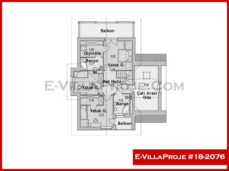 Ev Villa Proje #18 - 2076 Galeri Görseli 3
