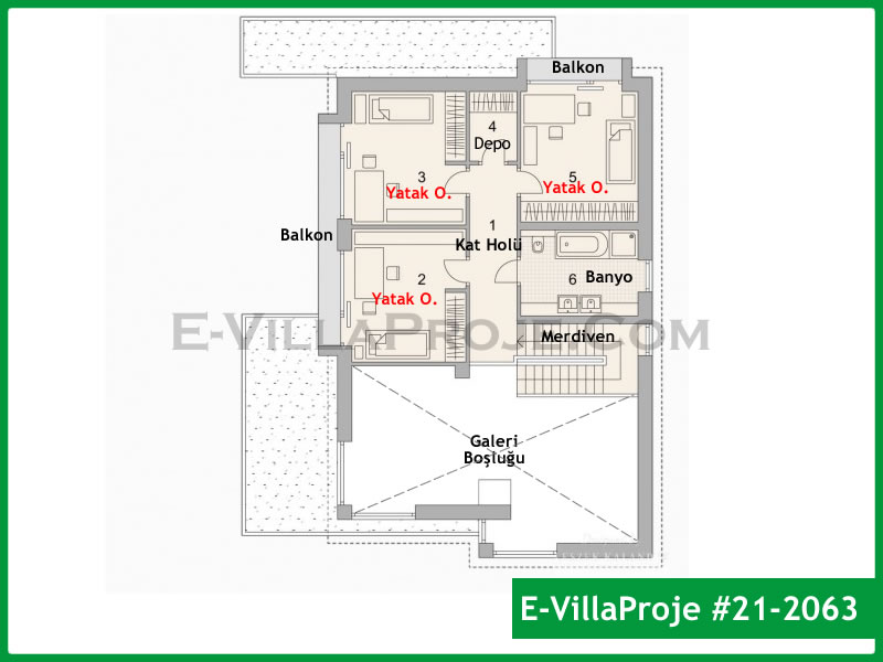 Ev Villa Proje #21 - 2063 Galeri Görseli 3