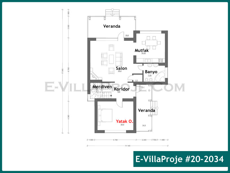 Ev Villa Proje #20 - 2034 Galeri Görseli 2