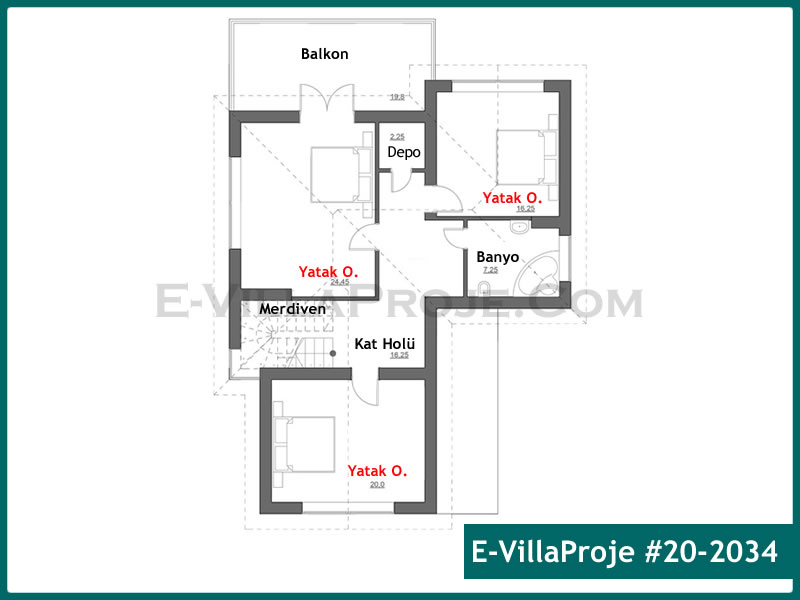 Ev Villa Proje #20 - 2034 Galeri Görseli 3