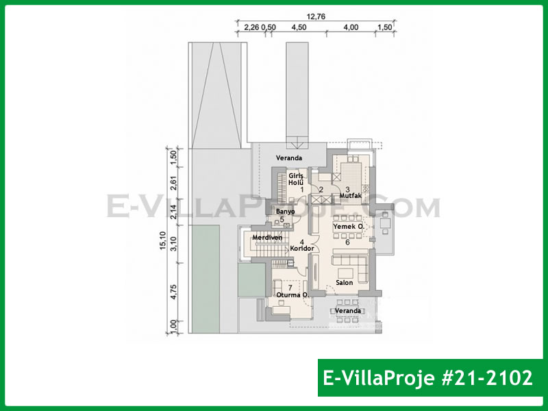 Ev Villa Proje #21 - 2102 Galeri Görseli 2