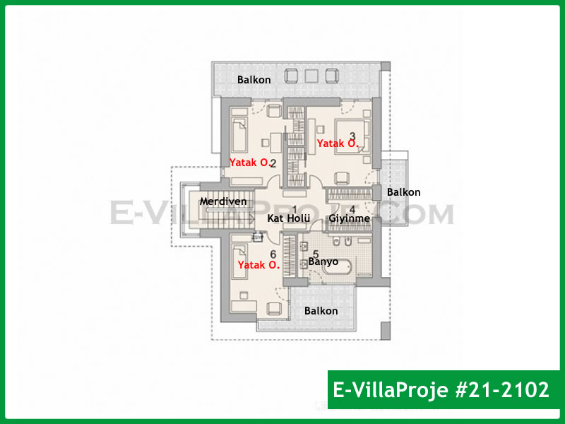 Ev Villa Proje #21 - 2102 Galeri Görseli 3