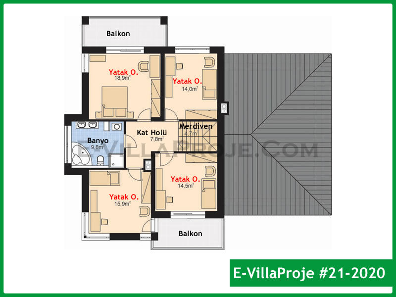Ev Villa Proje #21 - 2020 Galeri Görseli 3