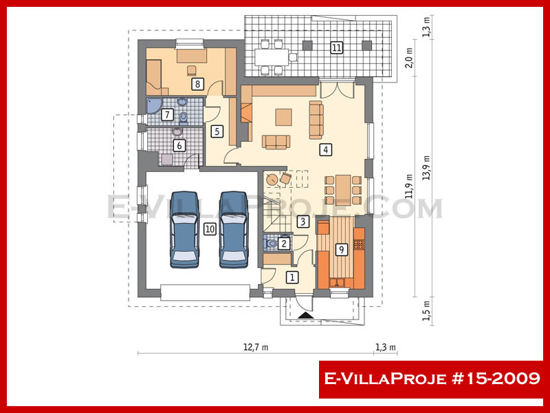 Ev Villa Proje #15 - 2009 Galeri Görseli 2