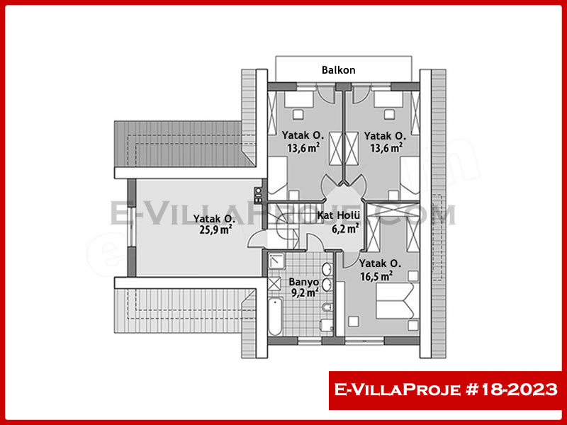 Ev Villa Proje #18 - 2023 Galeri Görseli 3