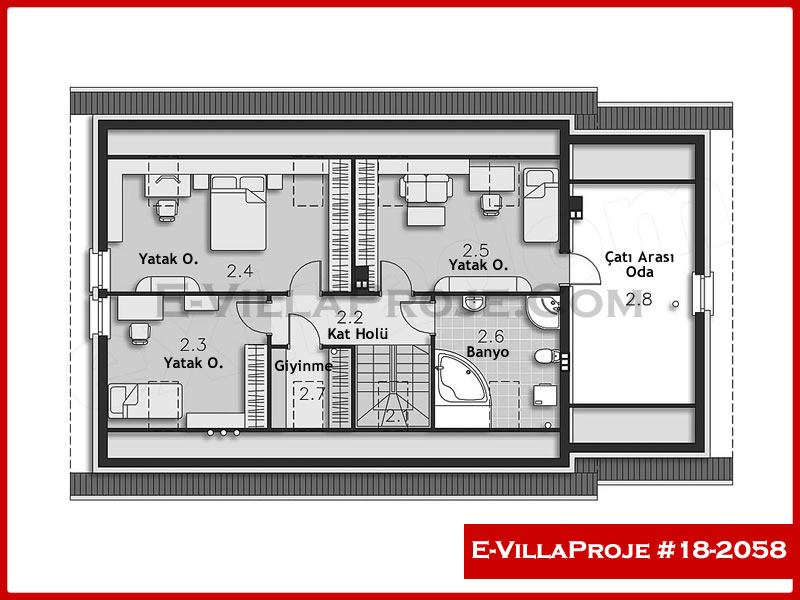 Ev Villa Proje #18 - 2058 Galeri Görseli 3