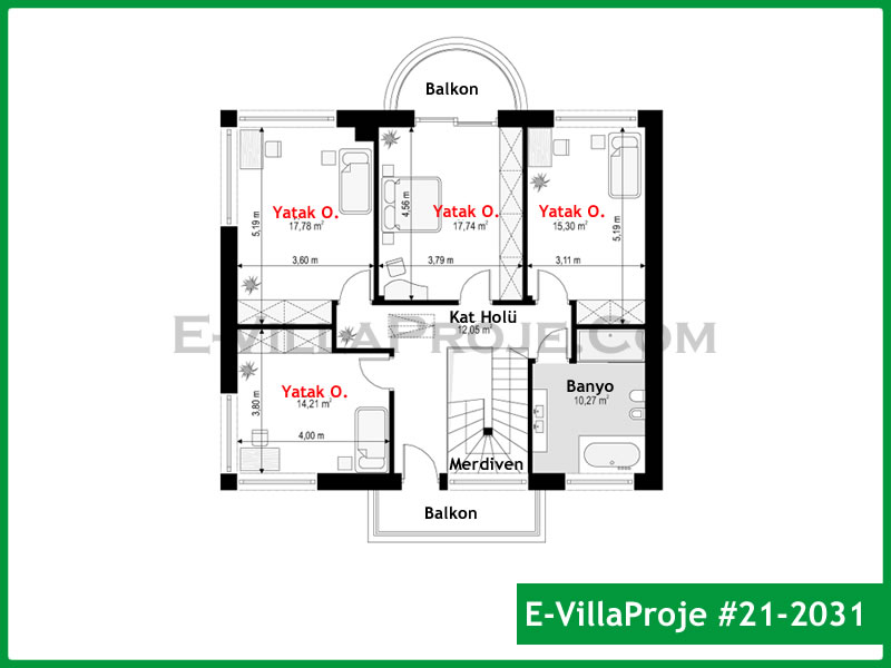 Ev Villa Proje #21 - 2031 Galeri Görseli 3