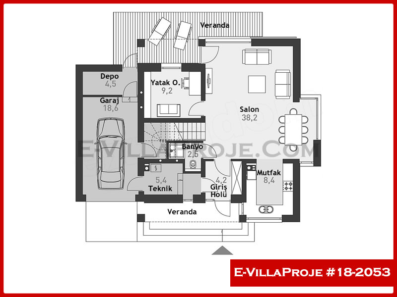 Ev Villa Proje #18 - 2053 Galeri Görseli 2
