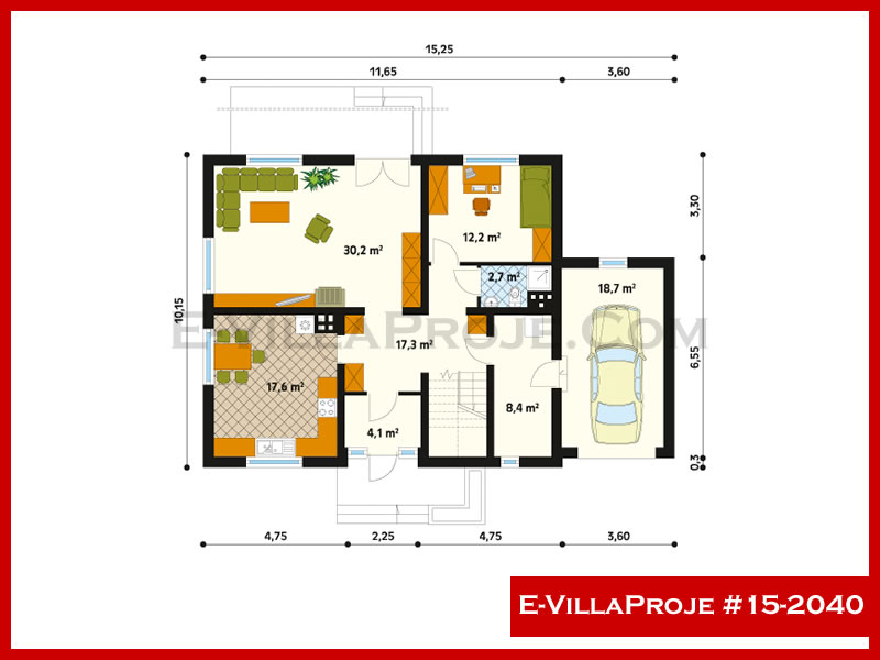 Ev Villa Proje #15 - 2040 Galeri Görseli 2