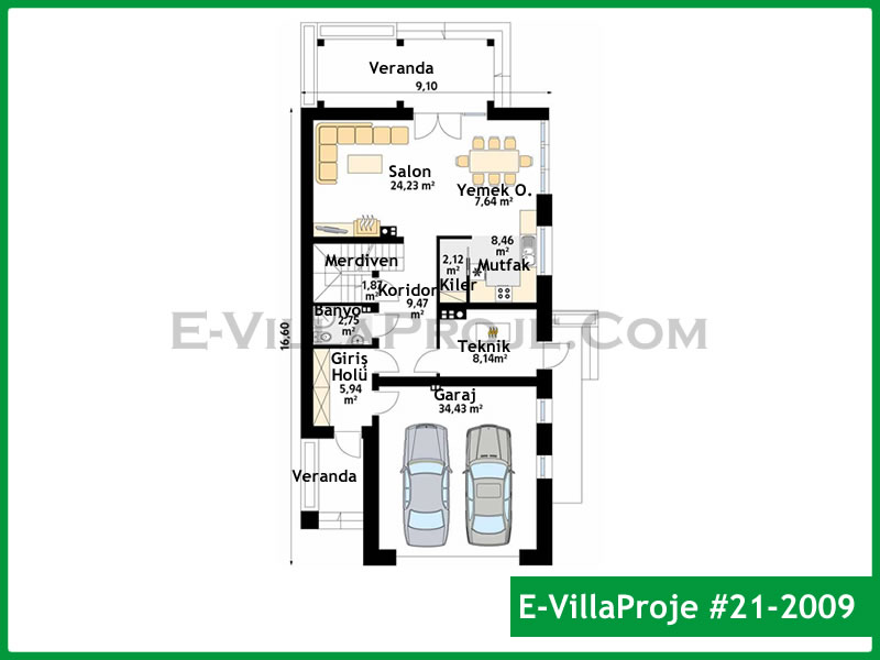 Ev Villa Proje #21 - 2009 Galeri Görseli 2