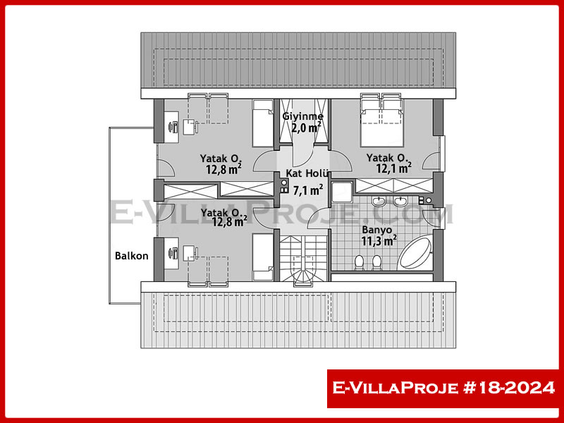 Ev Villa Proje #18 - 2024 Galeri Görseli 3