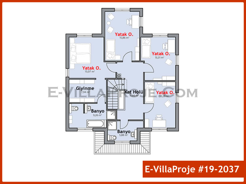 Ev Villa Proje #19 - 2037 Galeri Görseli 3