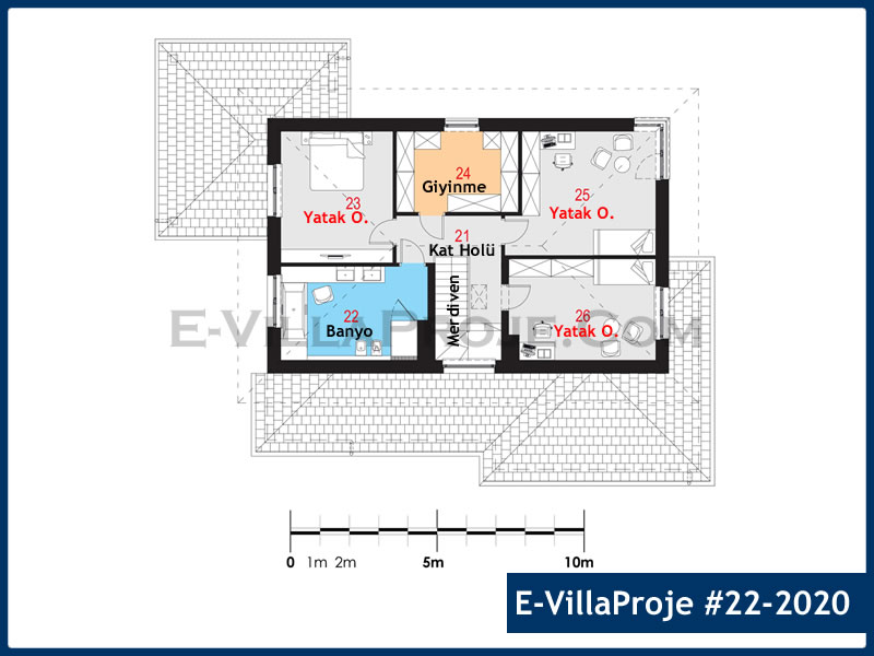 Ev Villa Proje #22 - 2020 Galeri Görseli 3
