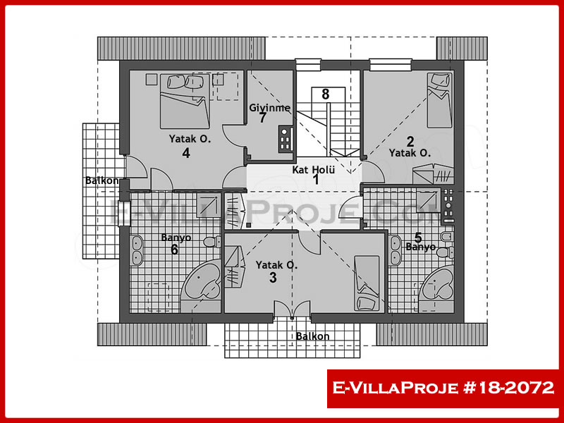 Ev Villa Proje #18 - 2072 Galeri Görseli 3