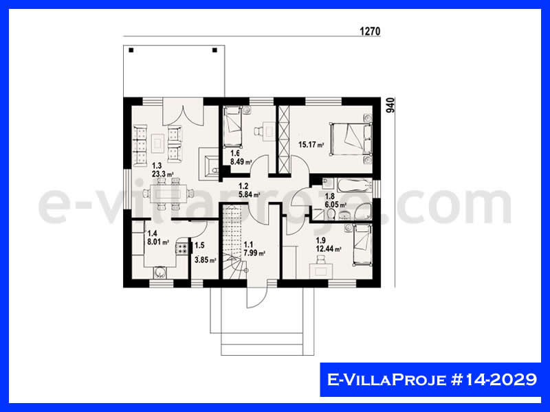 Ev Villa Proje #14 - 2029 Galeri Görseli 2
