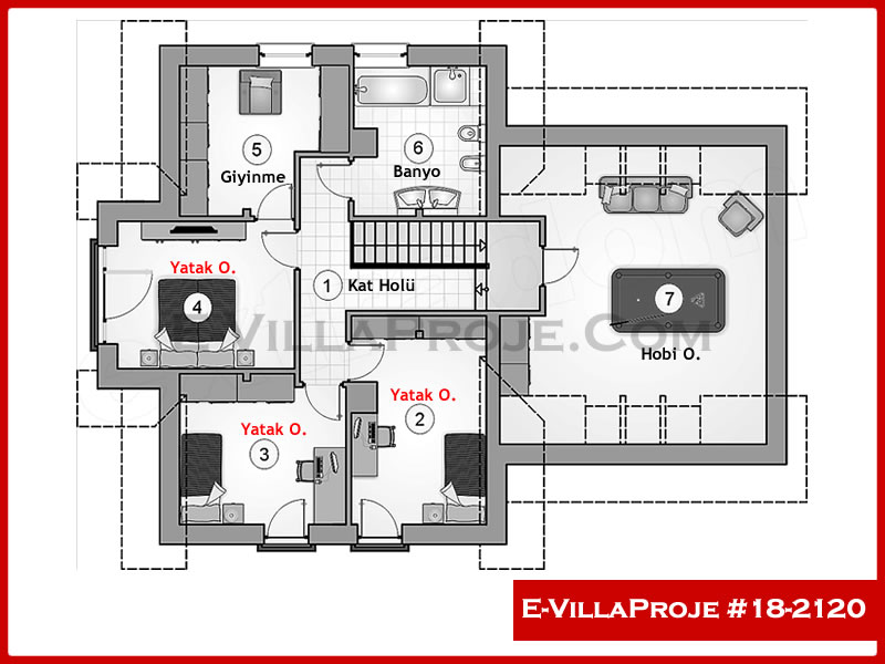 Ev Villa Proje #18 - 2120 Galeri Görseli 3