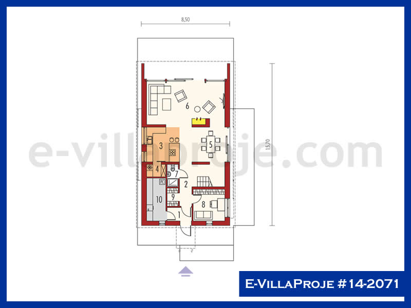 Ev Villa Proje #14 - 2071 Galeri Görseli 2