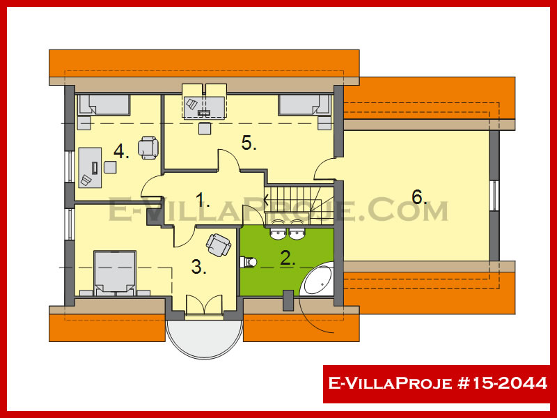 Ev Villa Proje #15 - 2044 Galeri Görseli 3