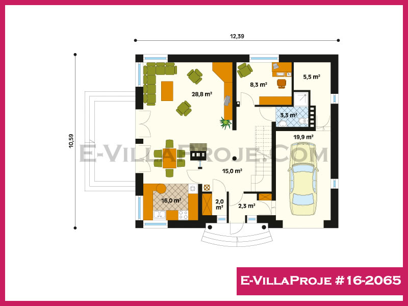 Ev Villa Proje #16 - 2065 Galeri Görseli 2
