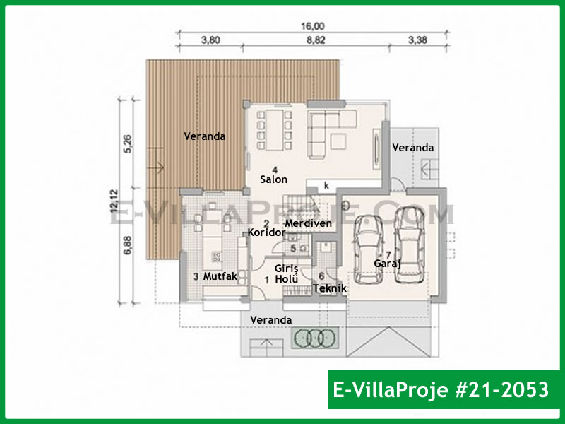 Ev Villa Proje #21 - 2053 Galeri Görseli 2