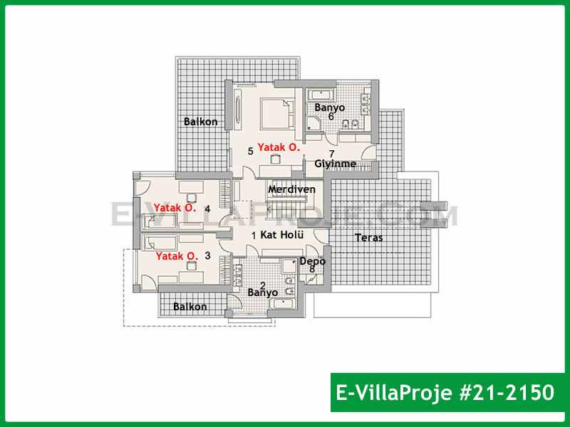 Ev Villa Proje #21 - 2150 Galeri Görseli 3