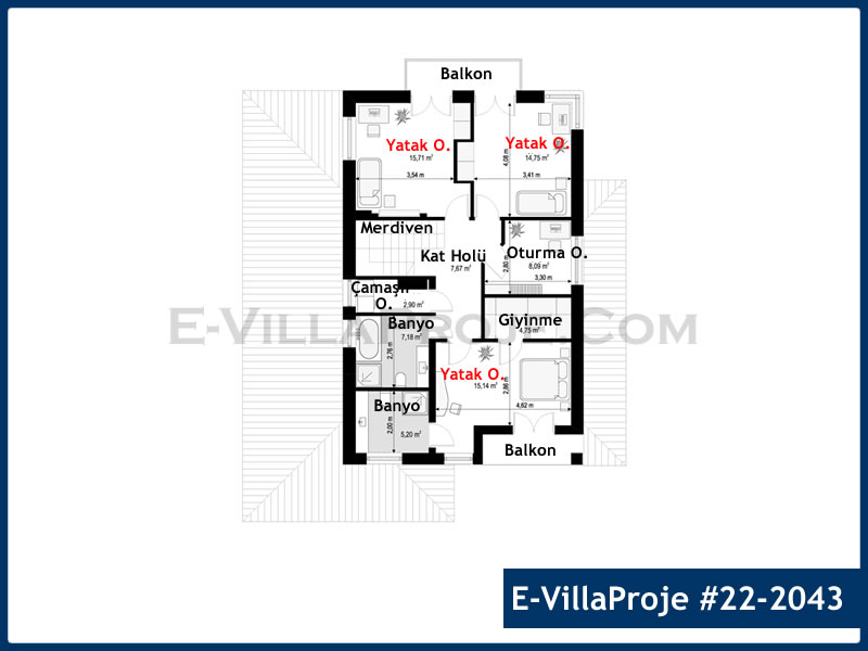 Ev Villa Proje #22 - 2043 Galeri Görseli 3