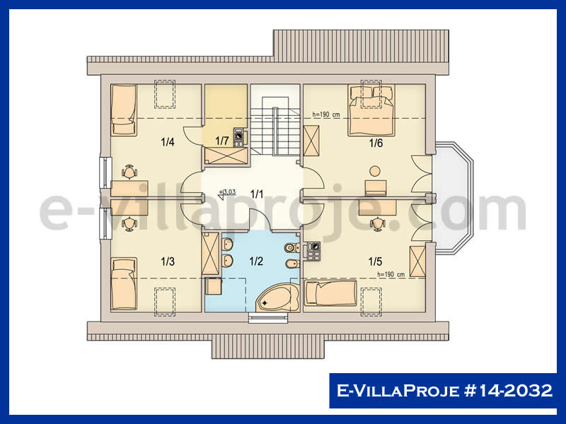 Ev Villa Proje #14 - 2032 Galeri Görseli 3