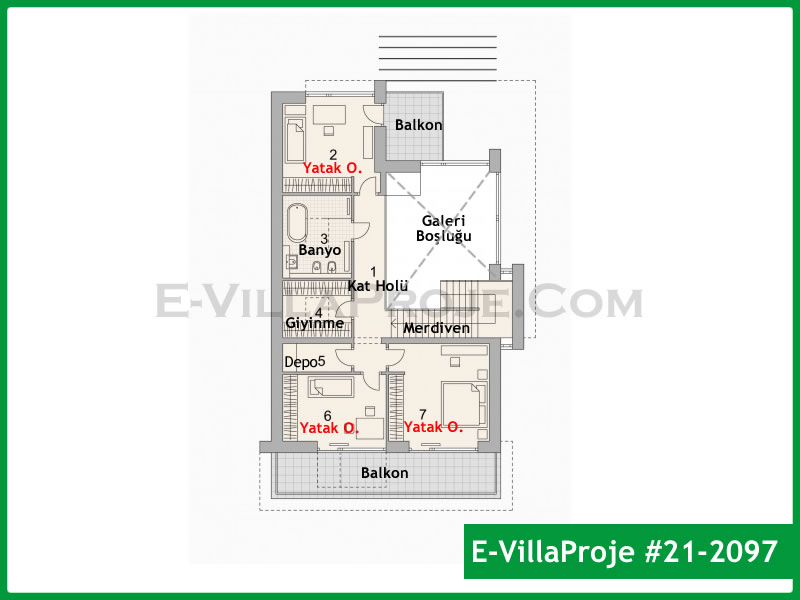Ev Villa Proje #21 - 2097 Galeri Görseli 3