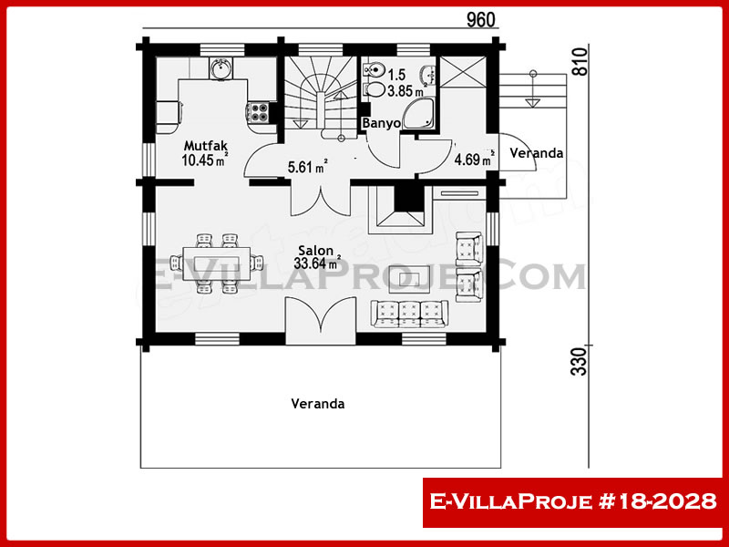 Ev Villa Proje #18 - 2028 Galeri Görseli 2