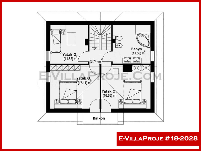 Ev Villa Proje #18 - 2028 Galeri Görseli 3