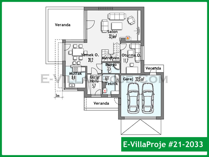 Ev Villa Proje #21 - 2033 Galeri Görseli 2