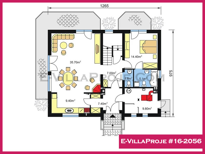 Ev Villa Proje #16 - 2056 Galeri Görseli 2