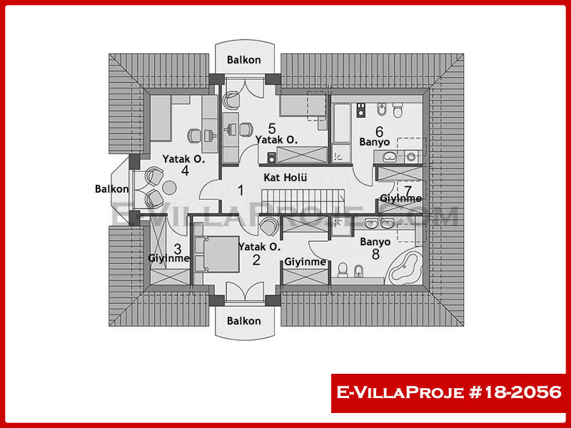 Ev Villa Proje #18 - 2056 Galeri Görseli 3