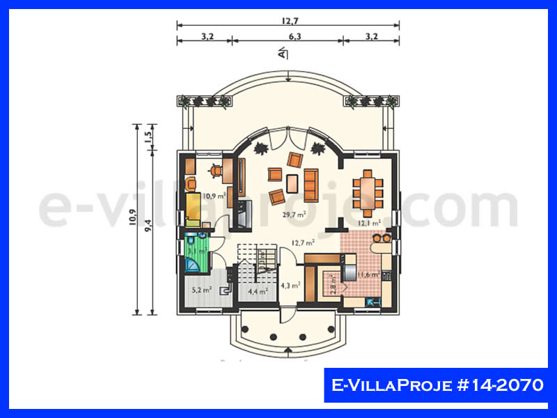 Ev Villa Proje #14 - 2070 Galeri Görseli 2