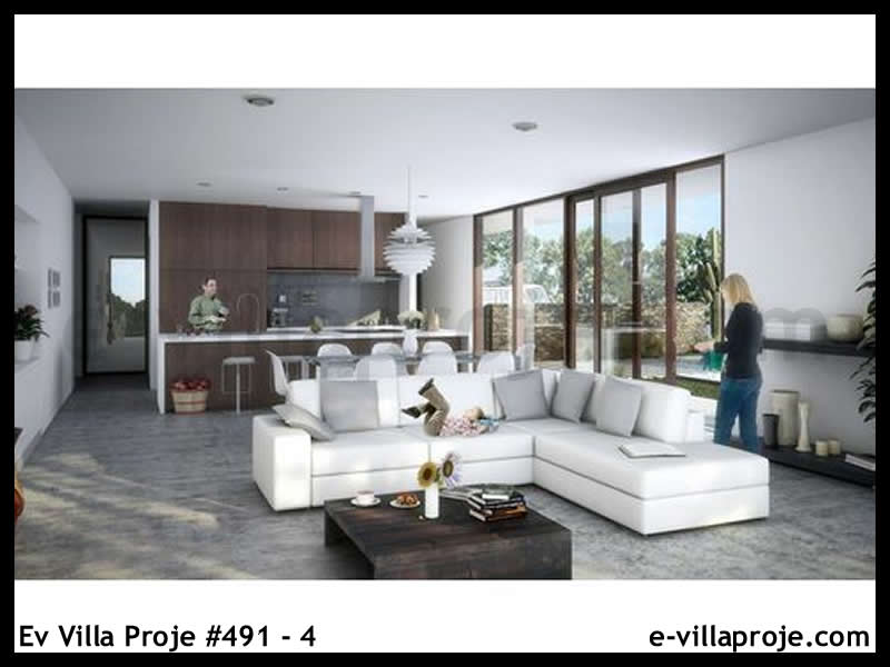 Ev Villa Proje #491 - 4 Galeri Görseli 5