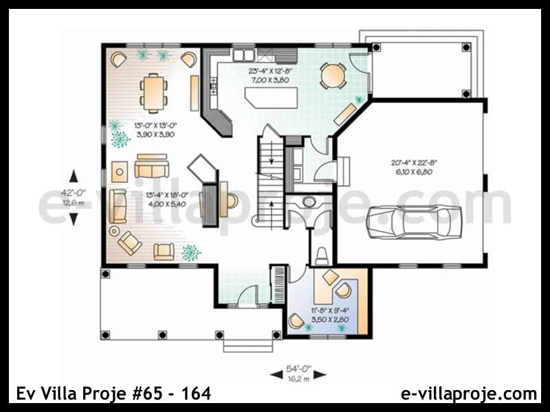 Ev Villa Proje #65 - 164 Galeri Görseli 2