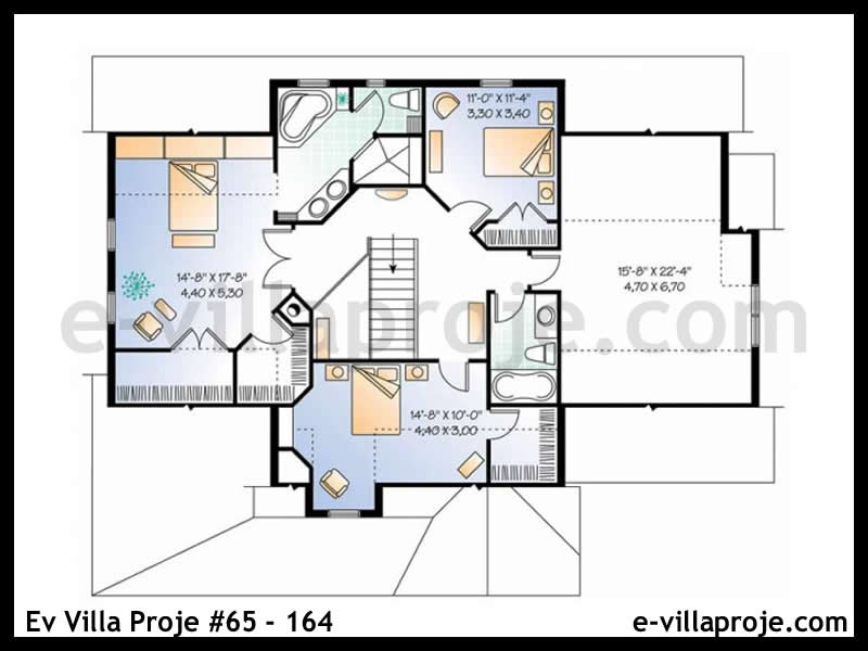 Ev Villa Proje #65 - 164 Galeri Görseli 3