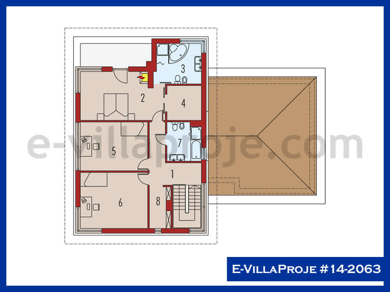 Ev Villa Proje #14 - 2063 Galeri Görseli 3