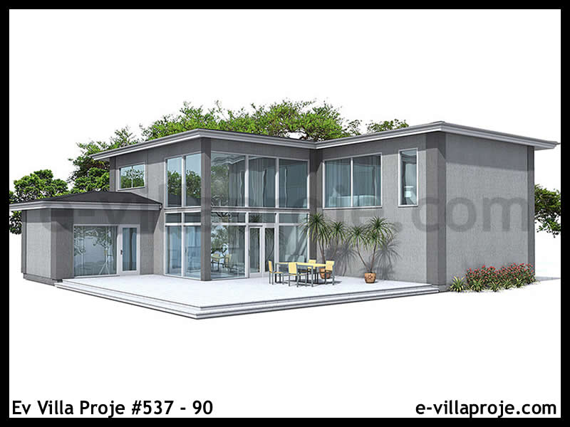 Ev Villa Proje #537 - 90 Galeri Görseli 4