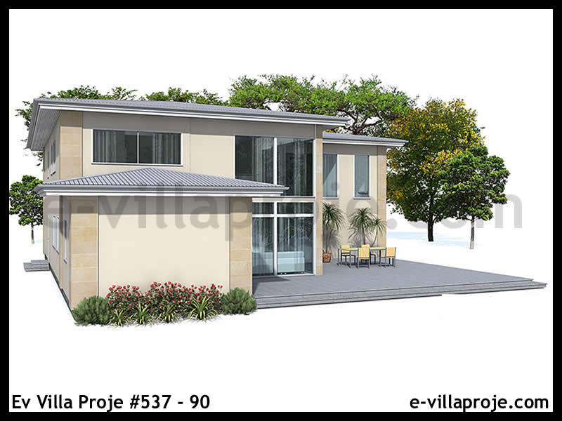 Ev Villa Proje #537 - 90 Galeri Görseli 5