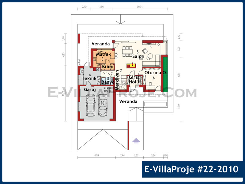 Ev Villa Proje #22 - 2010 Galeri Görseli 2