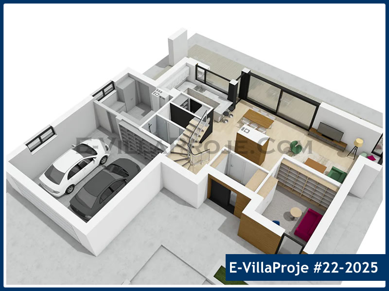 Ev Villa Proje #22 - 2025 Galeri Görseli 9