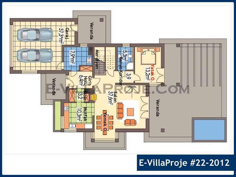Ev Villa Proje #22 - 2012 Galeri Görseli 2