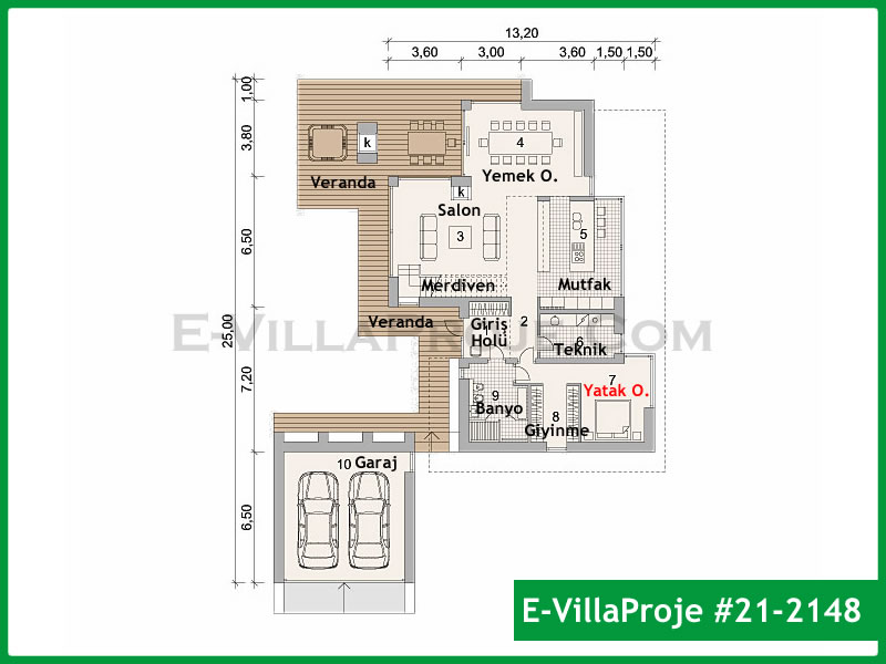 Ev Villa Proje #21 - 2148 Galeri Görseli 2