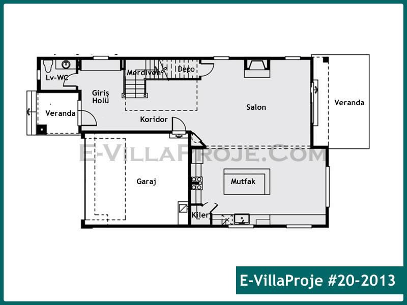 Ev Villa Proje #20 - 2013 Galeri Görseli 2