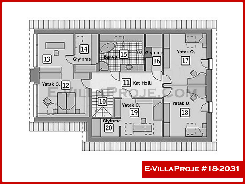 Ev Villa Proje #18 - 2031 Galeri Görseli 3