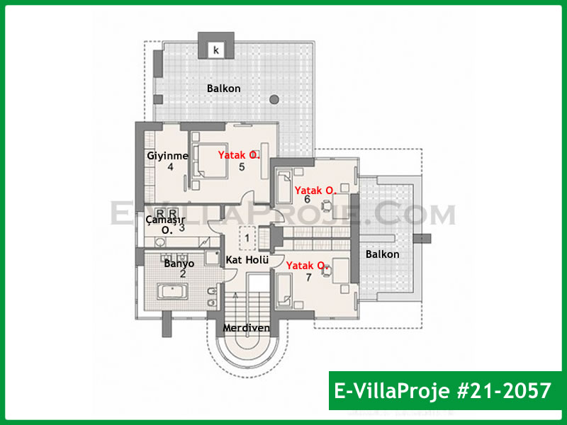 Ev Villa Proje #21 - 2057 Galeri Görseli 3
