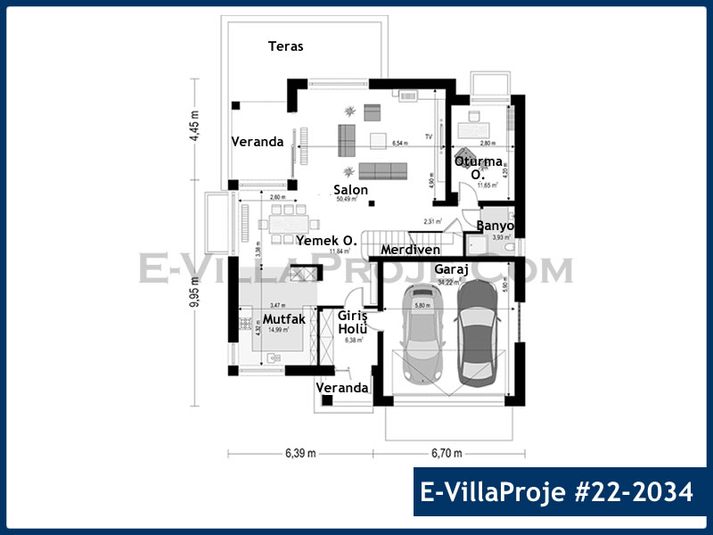 Ev Villa Proje #22 - 2034 Galeri Görseli 2