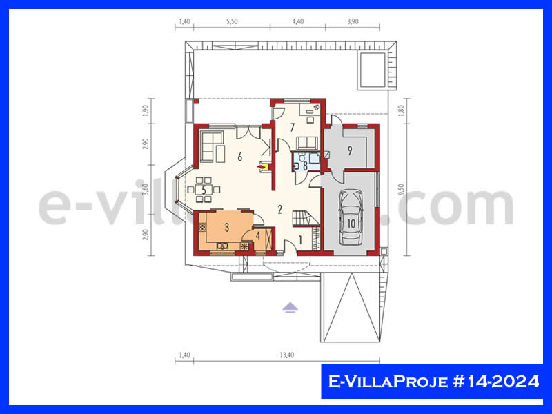 Ev Villa Proje #14 - 2024 Galeri Görseli 2